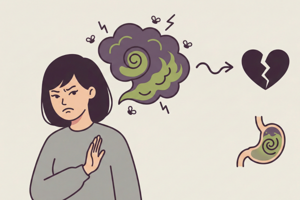 嫌な気持ちの図解画像