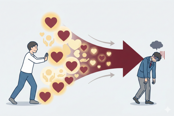 親の優しさが辛く感じてしまう図解画像