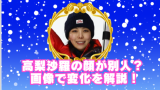 高梨沙羅の顔変わりすぎて別人？恐怖を感じる理由は鼻の違和感！のブログアイキャッチ