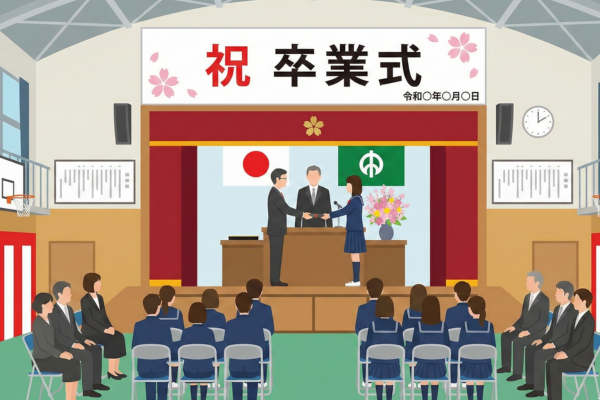 卒業式のイメージ画像