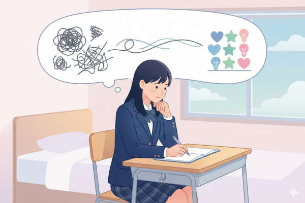 気持ちを整理するイメージ画像